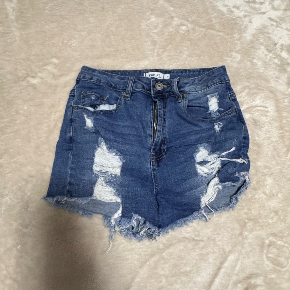 Rue21 Blue Denim Shorts